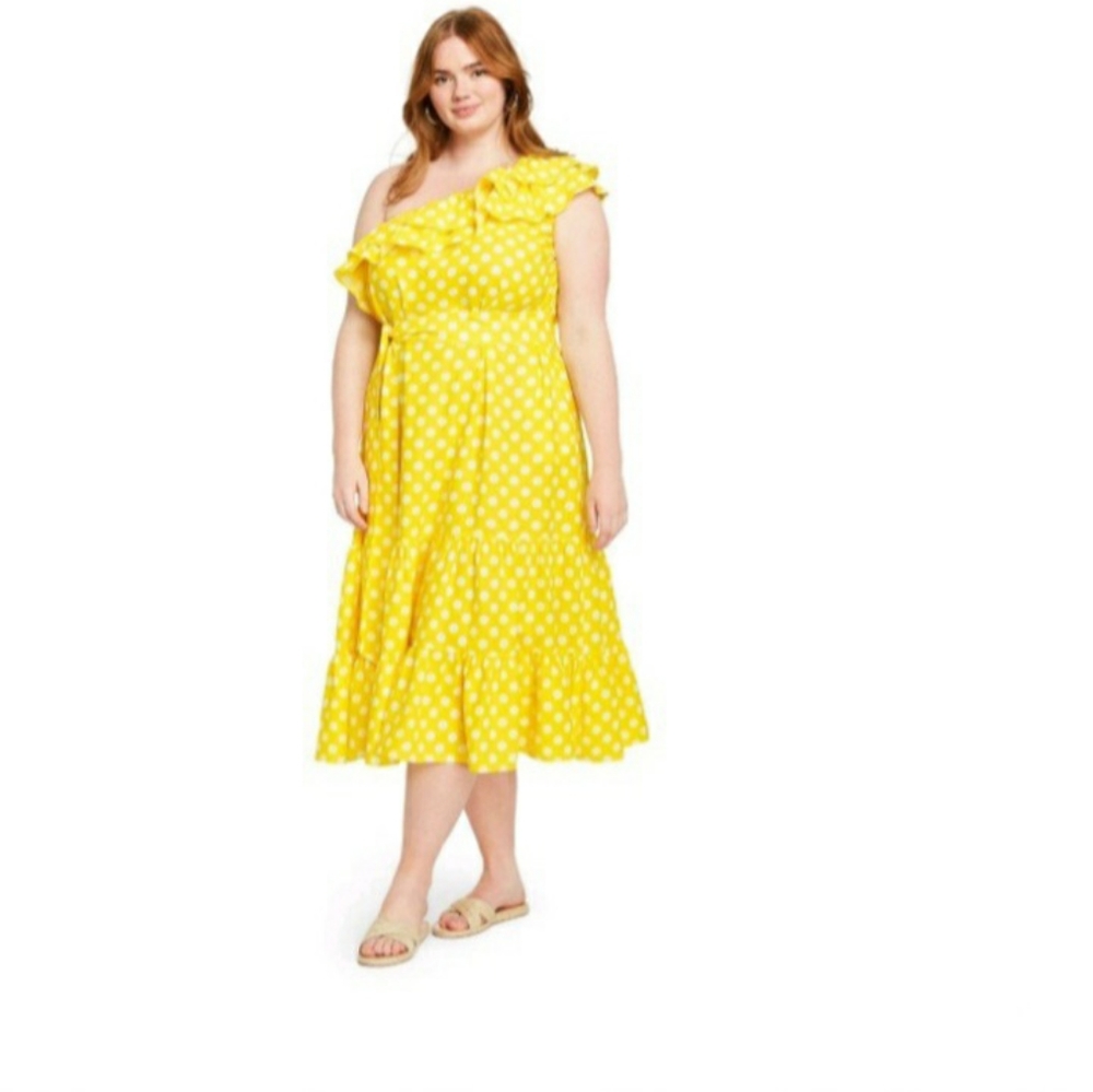Target X Lisa Marie Fernandez Yellow  Dres…